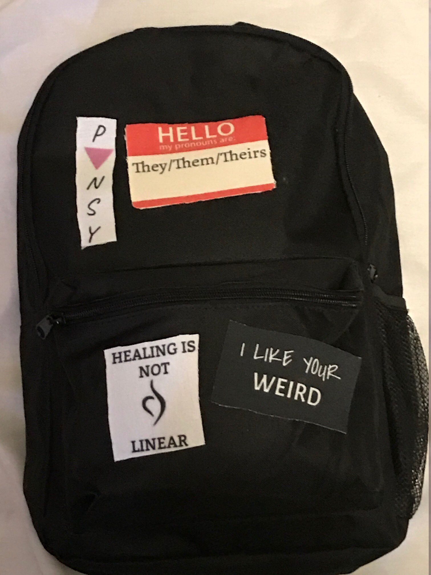 Custom Patch Backpack Custom Backpack Personalized Backpack Etsy