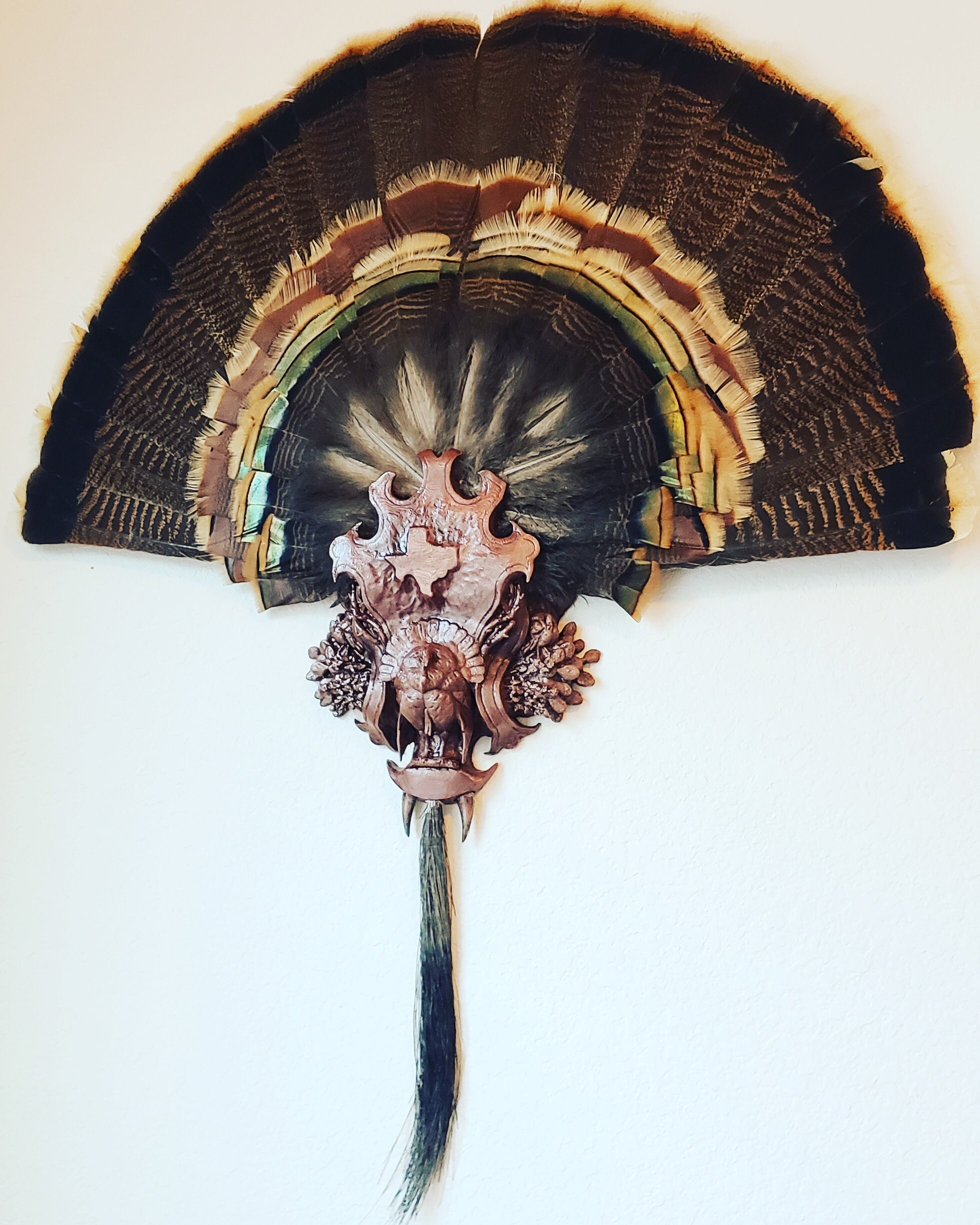 Turkey Trophy Mount Etsy