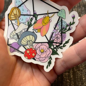 Klare D20 Terrarium Sticker