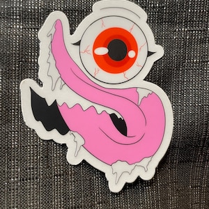 Clear  2inch Tsukumogami face sticker