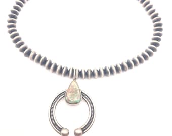 AARON ANDERSON Tufa Cast Sterling Silver NAJA Cross Pendant + 18