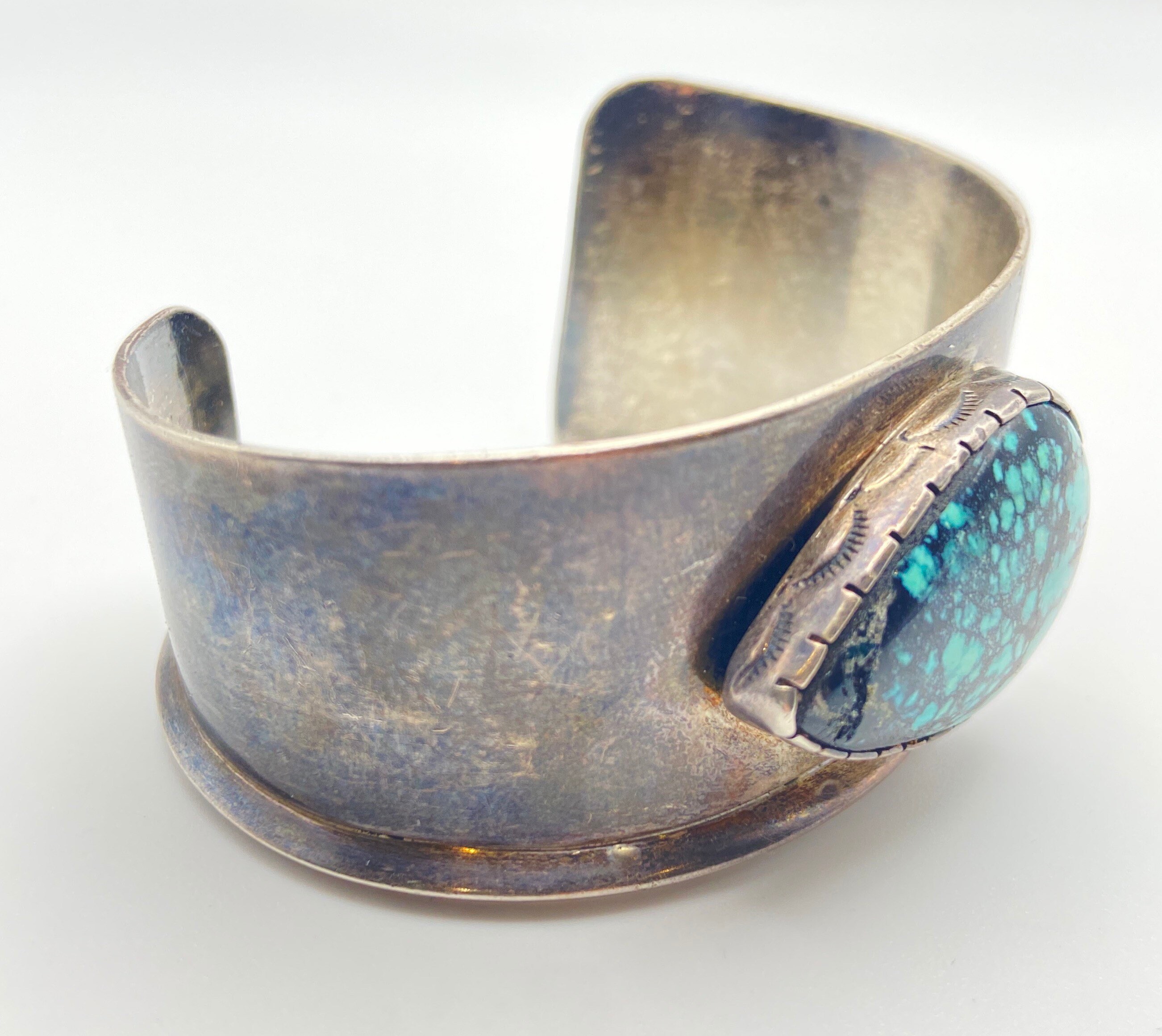Vintage Gary Reeves Sterling Silver and High Grade Turquoise