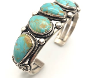 アクセサリー Leo Feeney Turquoise Cuff Bracelet used Leo Feeney Turquoise Cuff Bracelet used