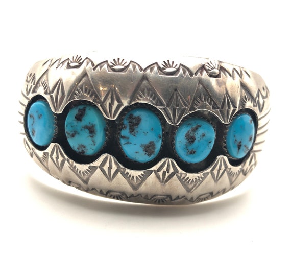 Opulent Navajo Landoll And Huge Turquoise Native American Jewelry Silver Arrow Bracelet Opulent Navajo Landoll And Huge Turquoise Native American Jewelry Silver Arrow Bracelet