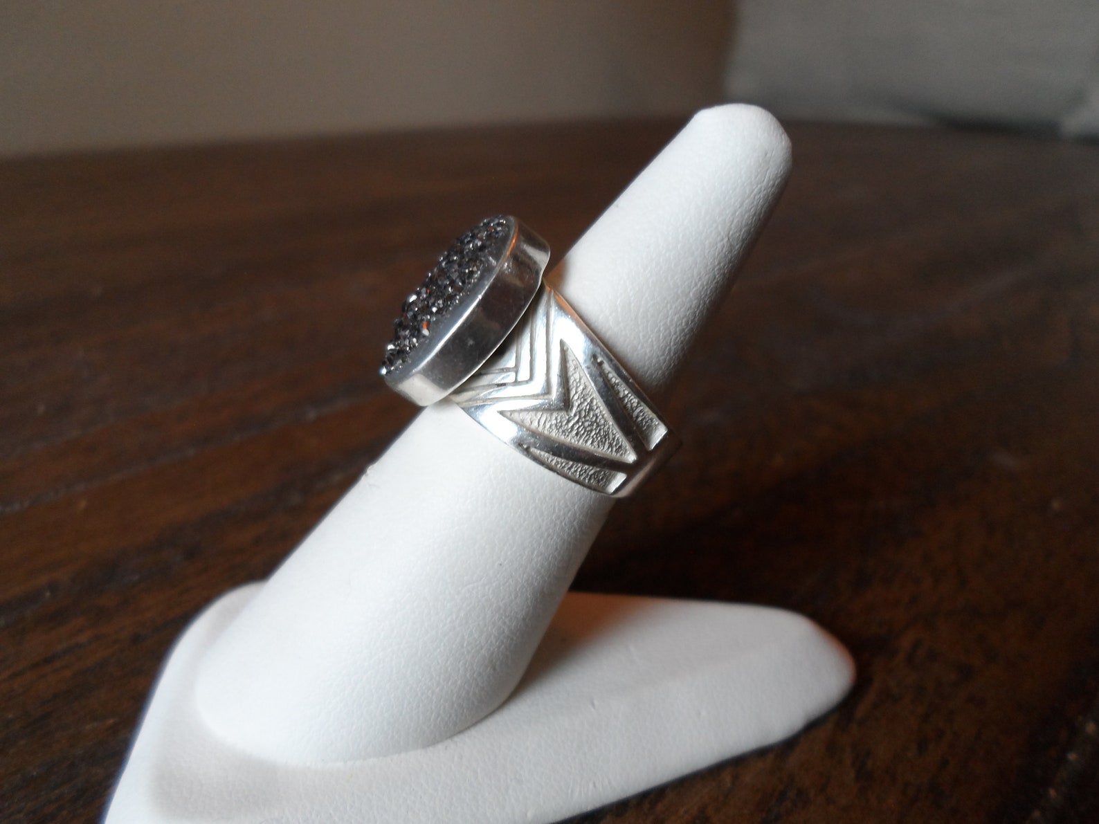 Peterson Chee Contemporary Native American Ring and Earrings Etsy