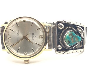 Vintage Hamilton Quartz Silver Tone Mesh-band Silver-dial  display picture 2