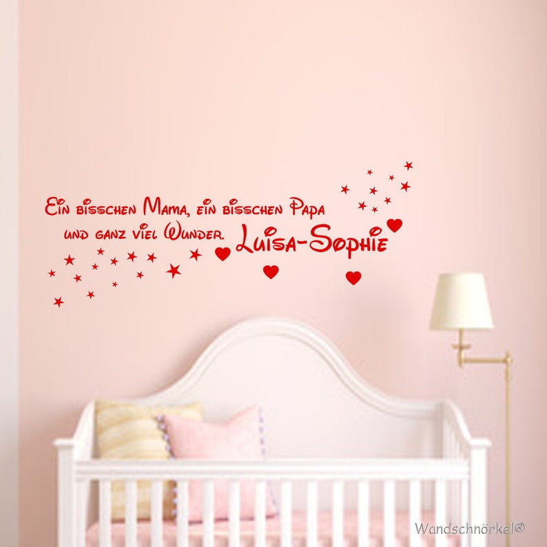 Wandtattoo Kinderzimmer Spruch