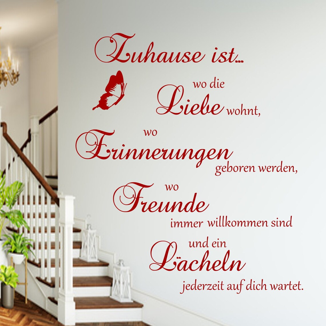 Wandtattoo Familie Spruch Familienspruch Aufkleber Wohnzimmer Etsy