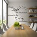 Wandtattoo „Wo Die Liebe Den Tisch Deckt“ – 90 X 28 Cm, In 40 Farben