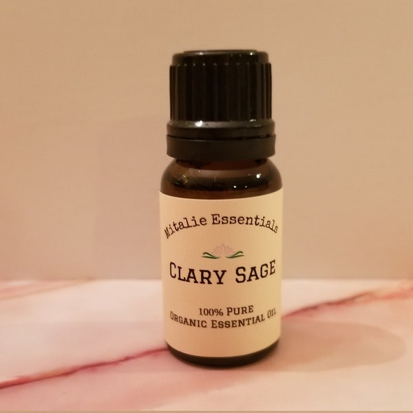 Clary Sage Organic Essential Oil - 100% Pure