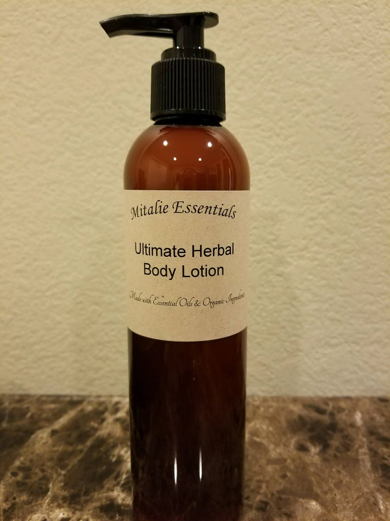 Ultimate Herbal Body Lotion With Essential Oils and Organic Etsy