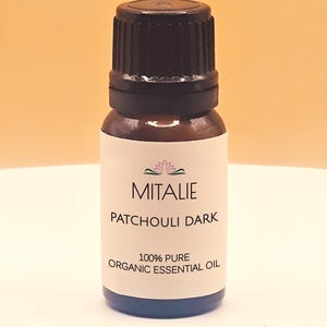 Patchouli Dark Organic Essential Oil - 100% Pure