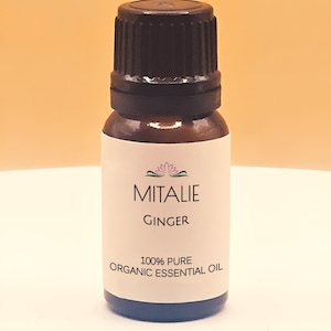 Ginger Organic Essential Oil - 100% Pure