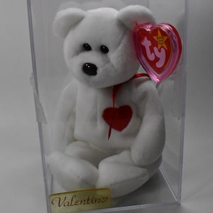 Valentino Original TY Beanie Baby 1993 With Brown Nose