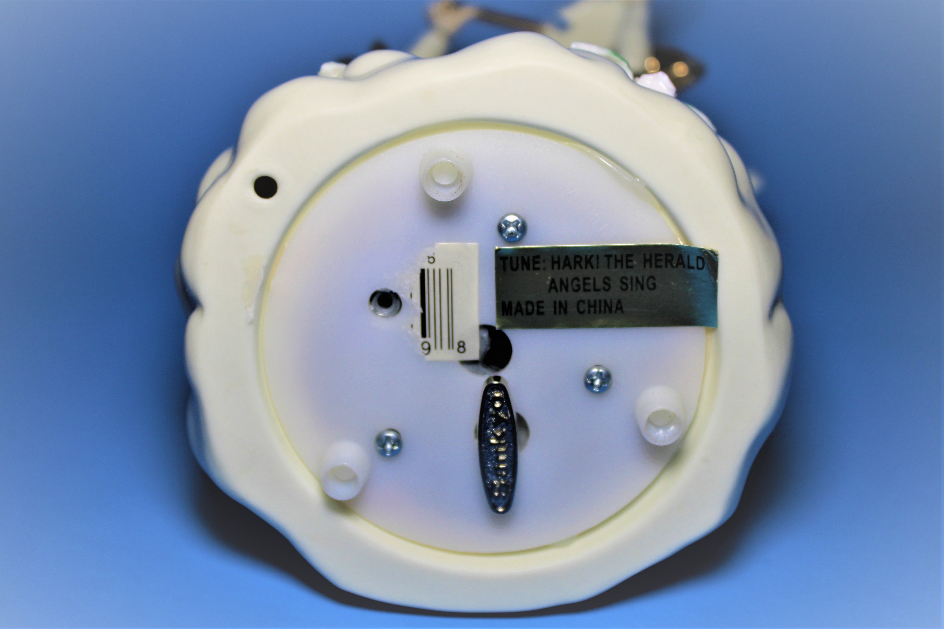 Vintage Sankyo Porcelain Angel Musical Box the Herald Angels Sing Etsy