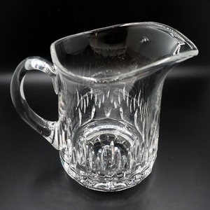Vintage Clear Crystal Pitcher