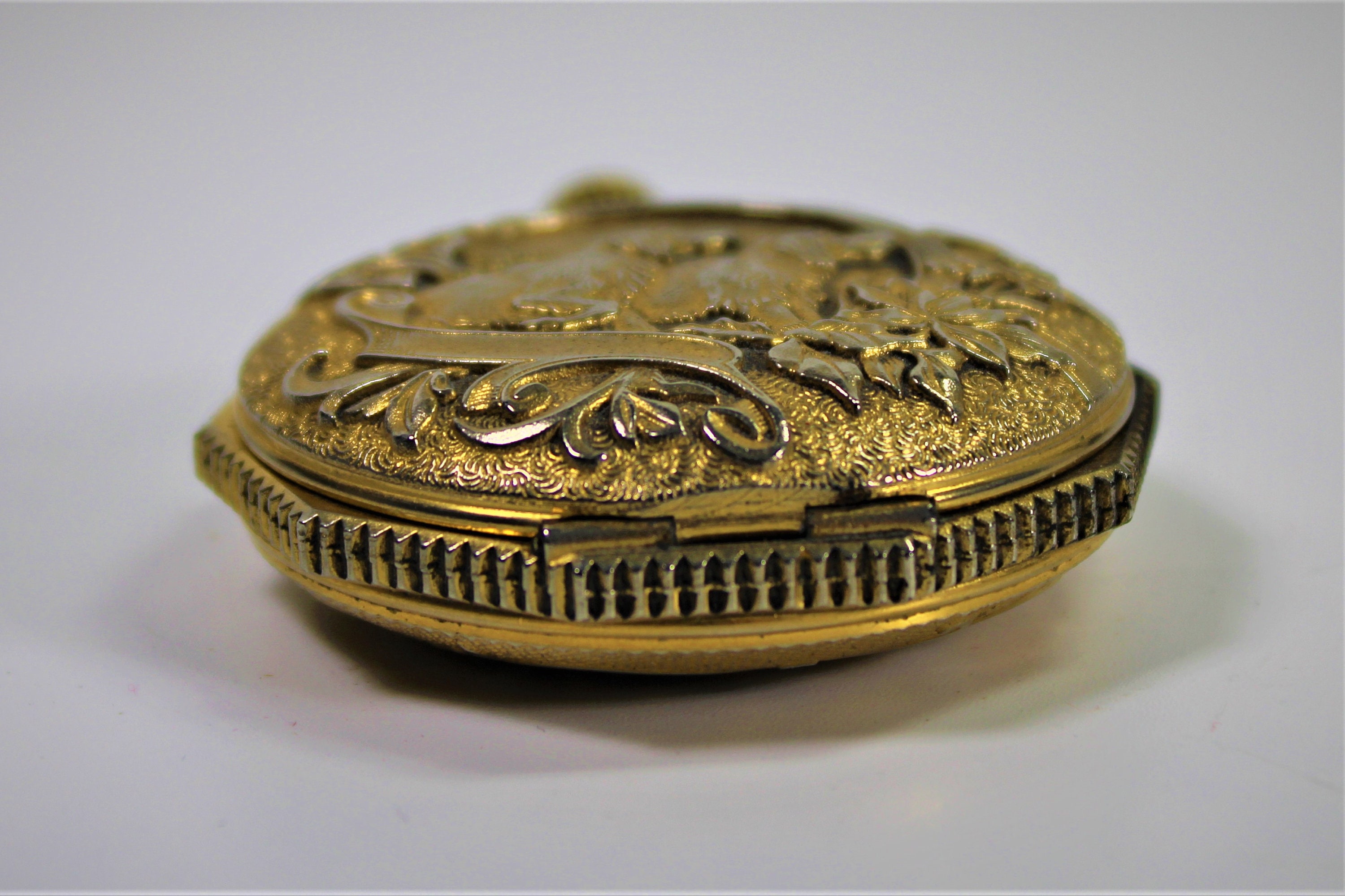 Vintage Estate PENCRON 17 Jewels Incabloc Pocket Watch Hunting Dog Case Working Movement Etsy
