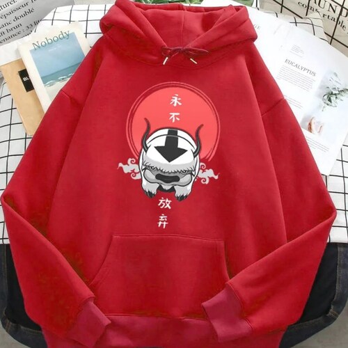 The Last Airbender Hoodie Appa Pullback Avatar Hoodie Etsy