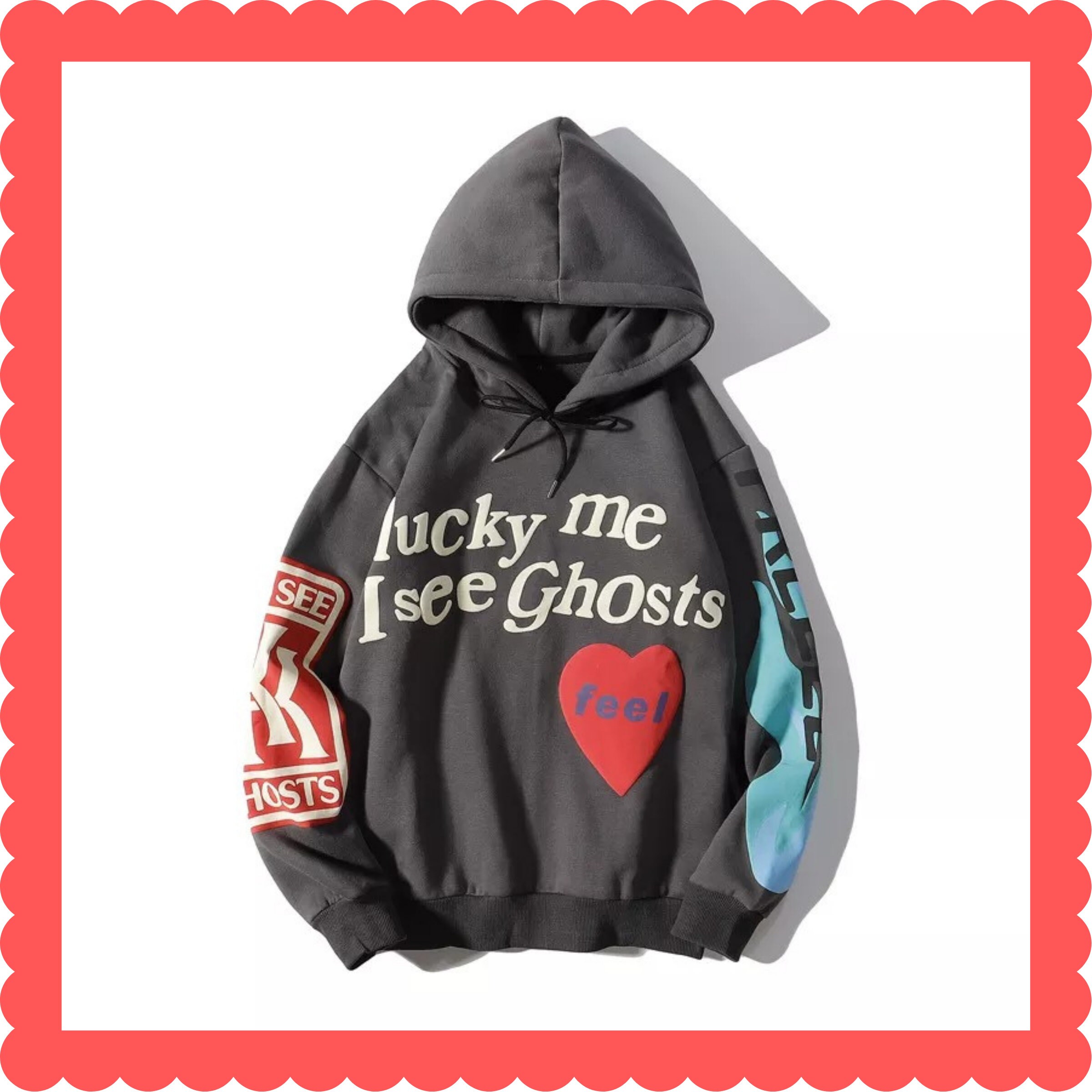 Ghosts Hoodie Kanye West Merch 