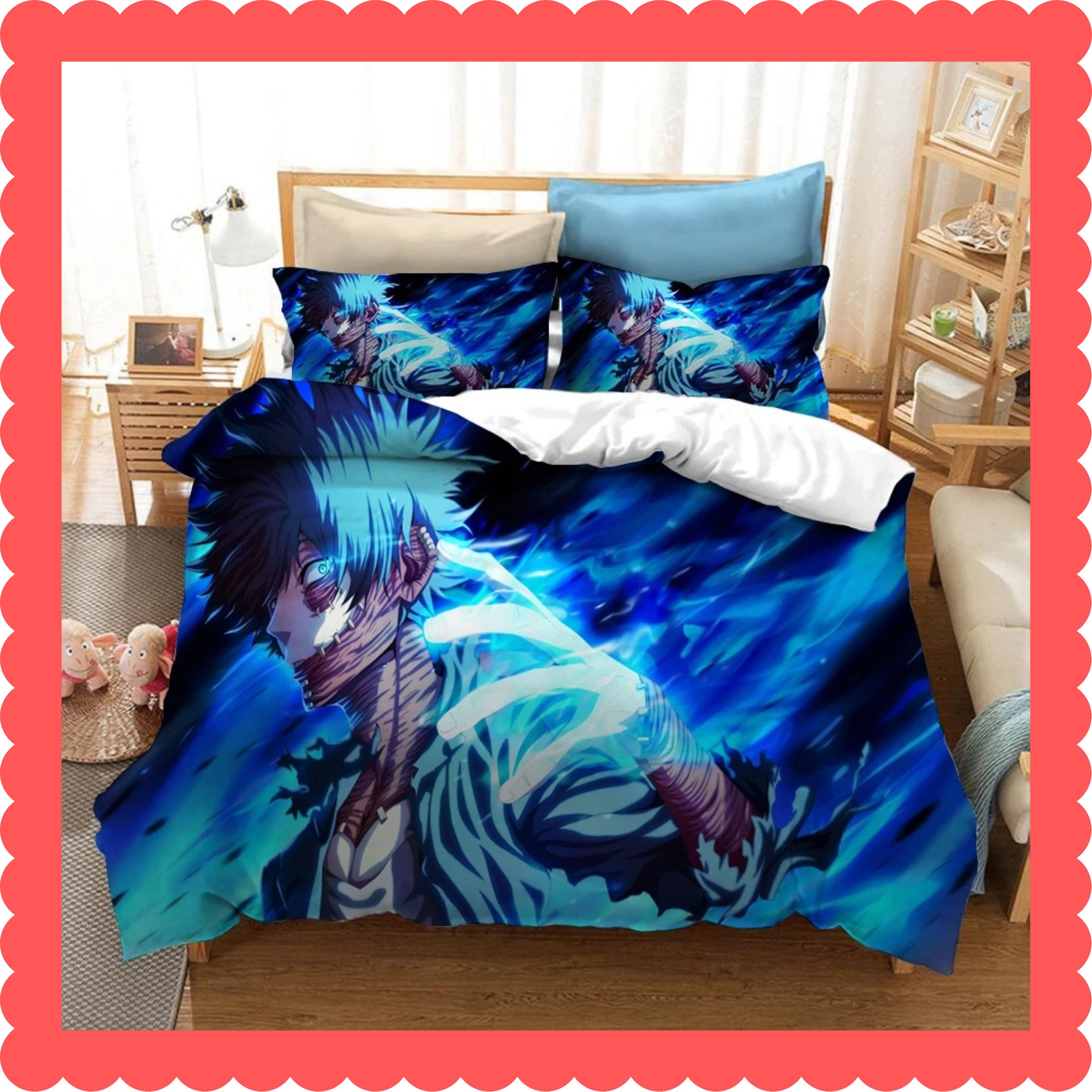 My Hero Academia Bedding Set Anime Bedding Set Duvet Cover Etsy