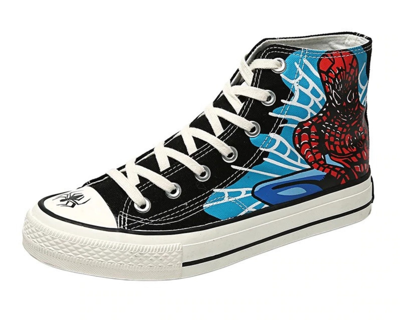 Spiderman Sneakers 4 Designs | Etsy