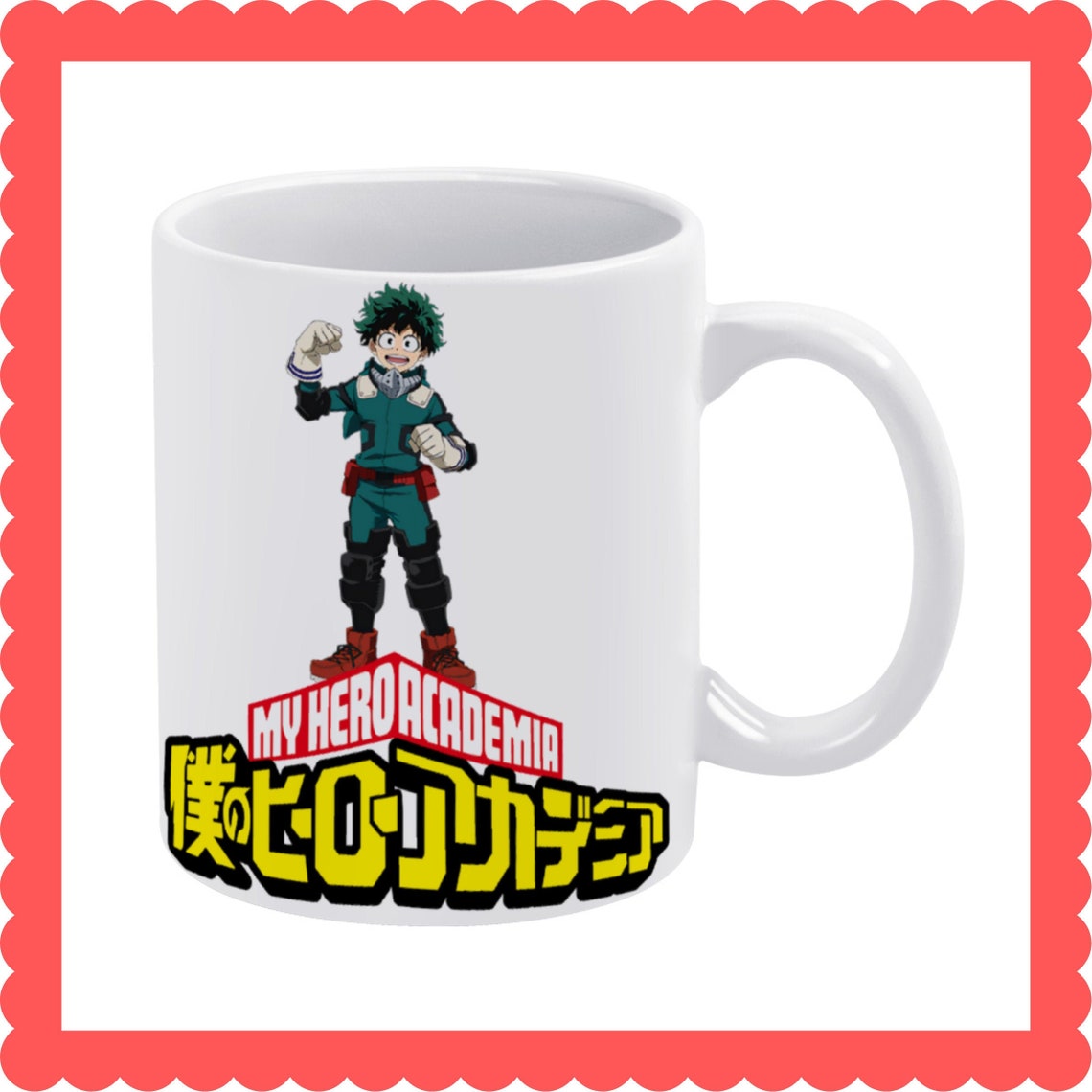 My Hero Academia Mug Anime Mug Anime Coffee Mug Izuku Etsy