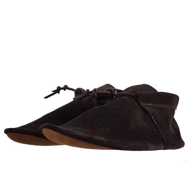 Mocassin Scout pour femme | Chaussures bohèmes bohèmes pour elle | Souliers de mise à la terre faits main en cuir et en daim | Mocassins pieds nus Zero Drop