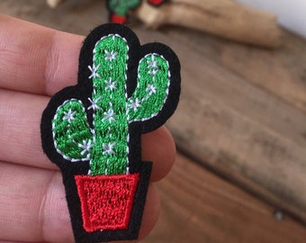 Cactus patch to sew or iron-on, tropical patch