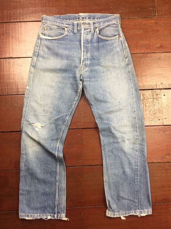Original Pair 501XX Levi’s 40s hidden rivet selved