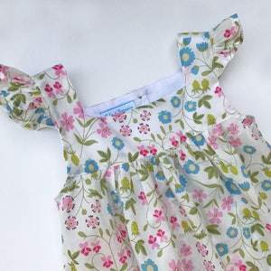 3/4 ans Robe Fanny papillon en Liberty Mirabelle image 1