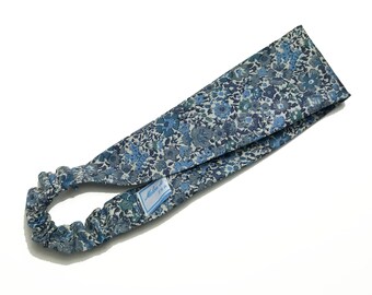 Bandeau fille 4/6 ans - Liberty Dora bleu