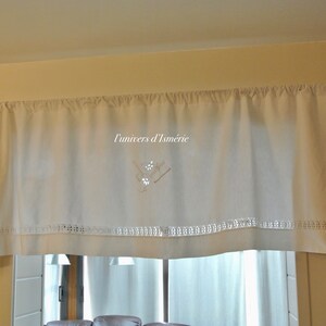 Home - Cantonnière En Coton, Élégante Et Légère Pour Décoration D