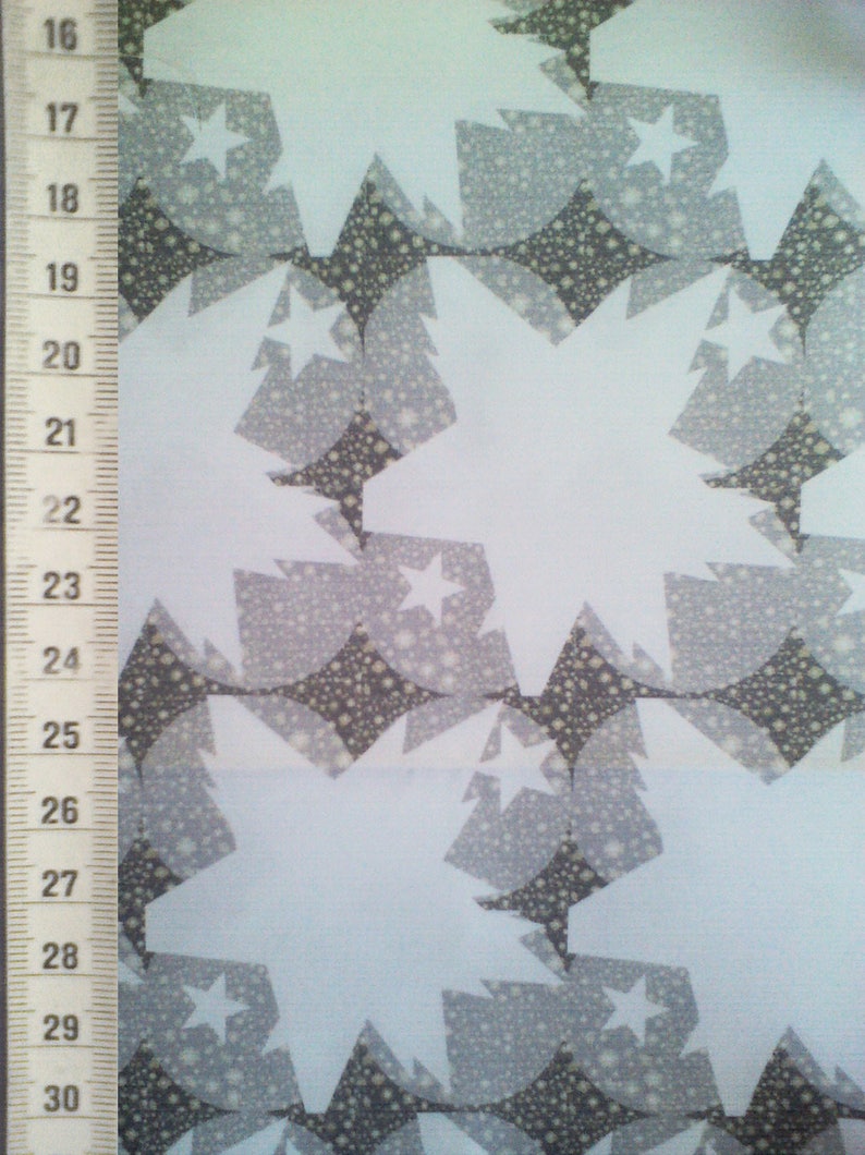 creation of printed fabrics Galaxy design image 1