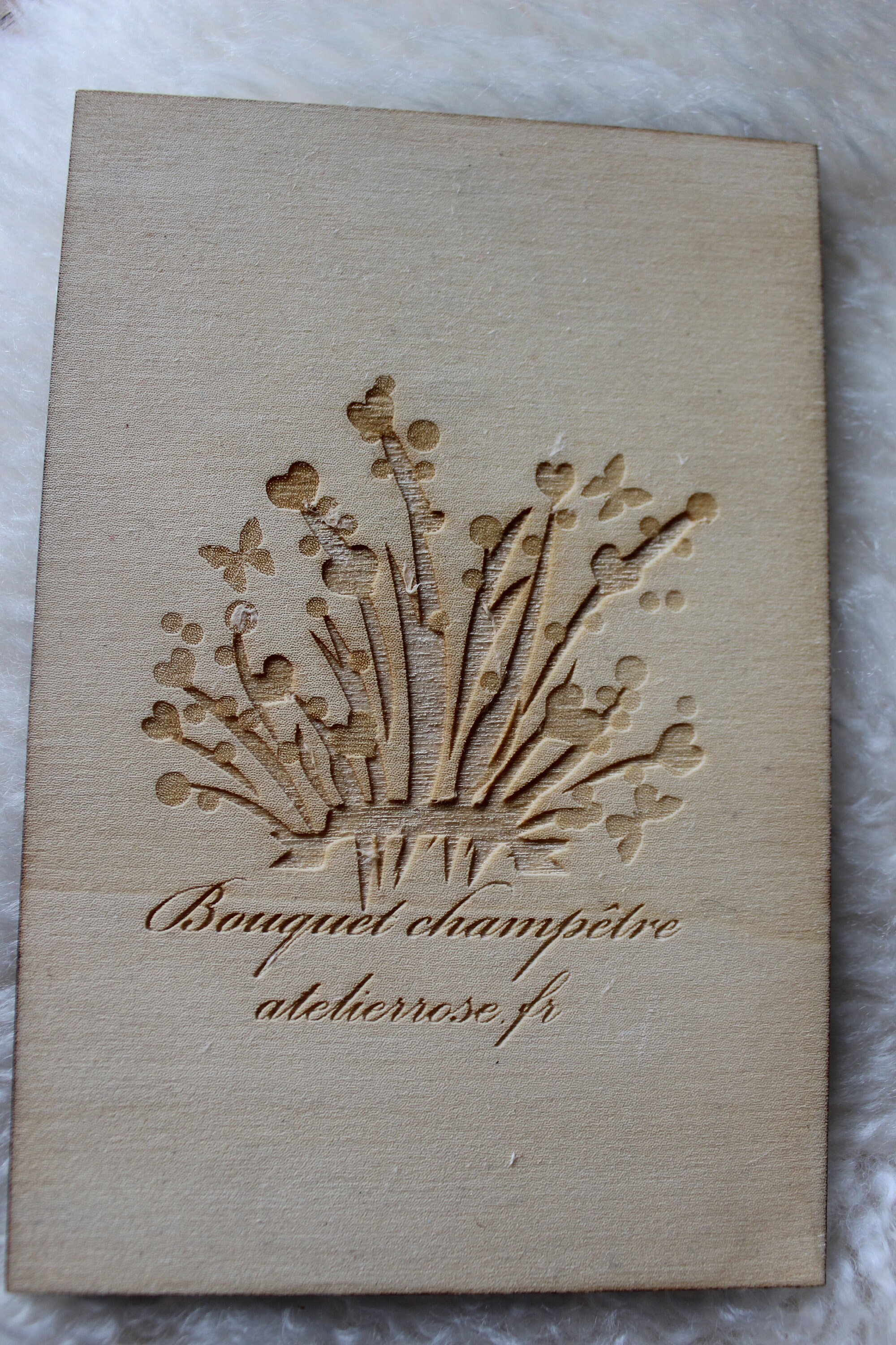 Carte Postale Gravée