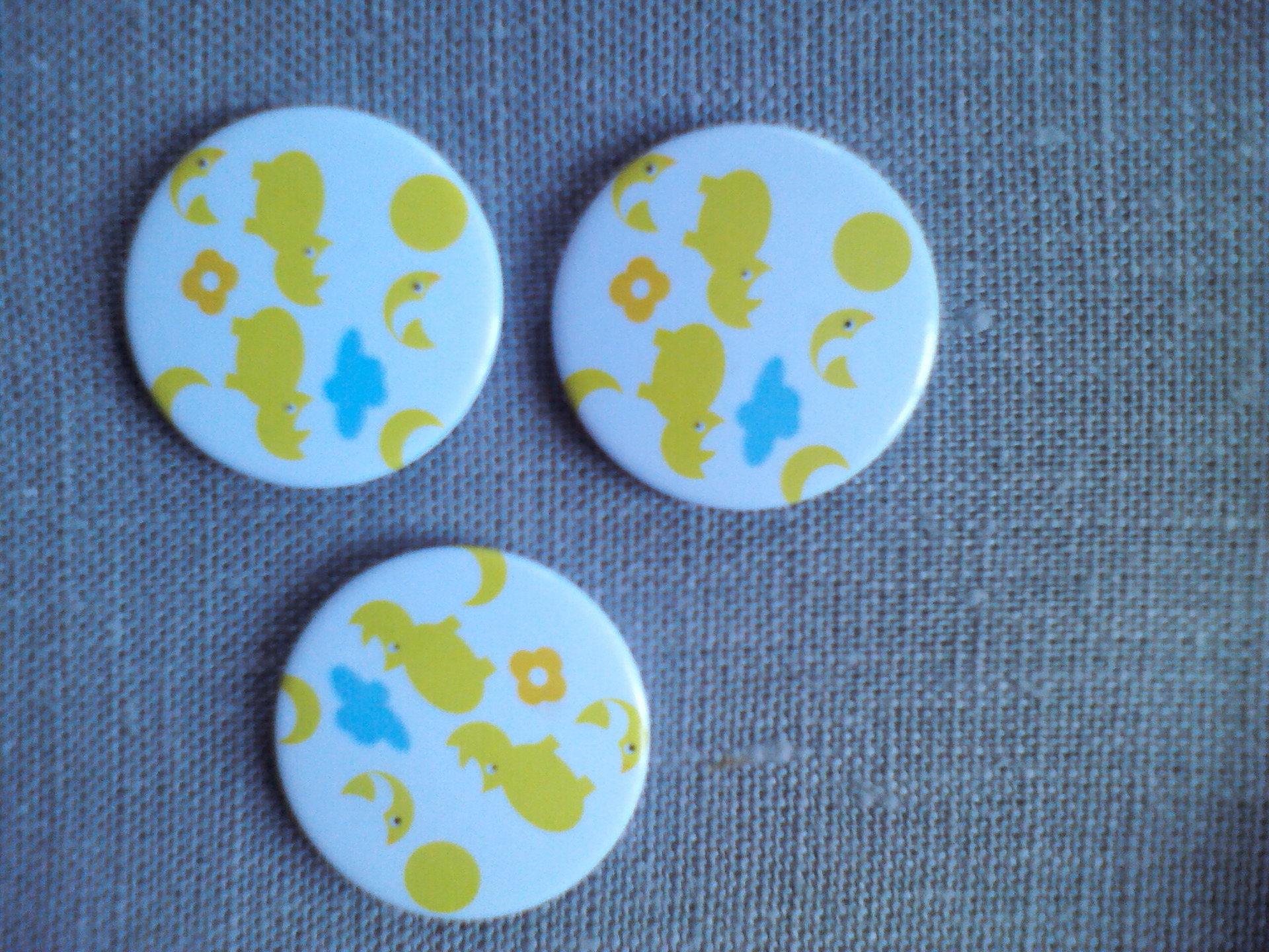 Aimants Badge Rond Motif Animaux