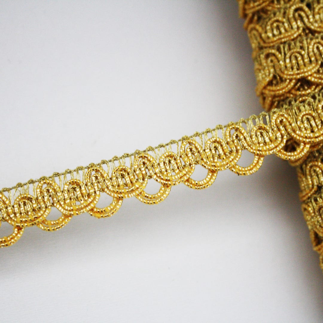 15 Mm Gold Braid Sold by the Meter - Etsy