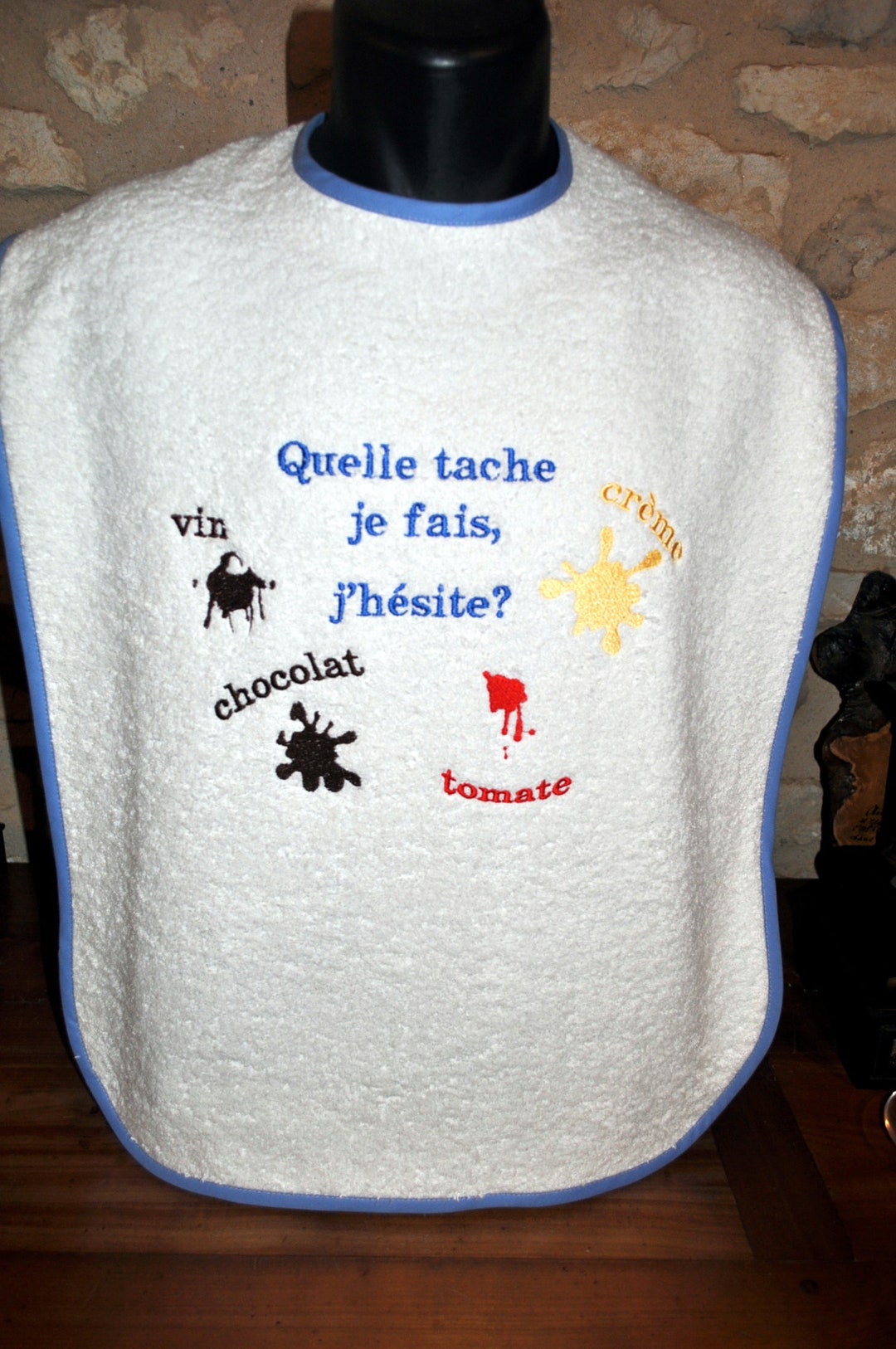 Bavoir Avec Pression - Fait Main Avec ♥︎ | By Kiabi