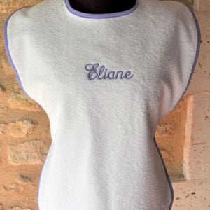 WOMEN'S ADULT BIB with first name