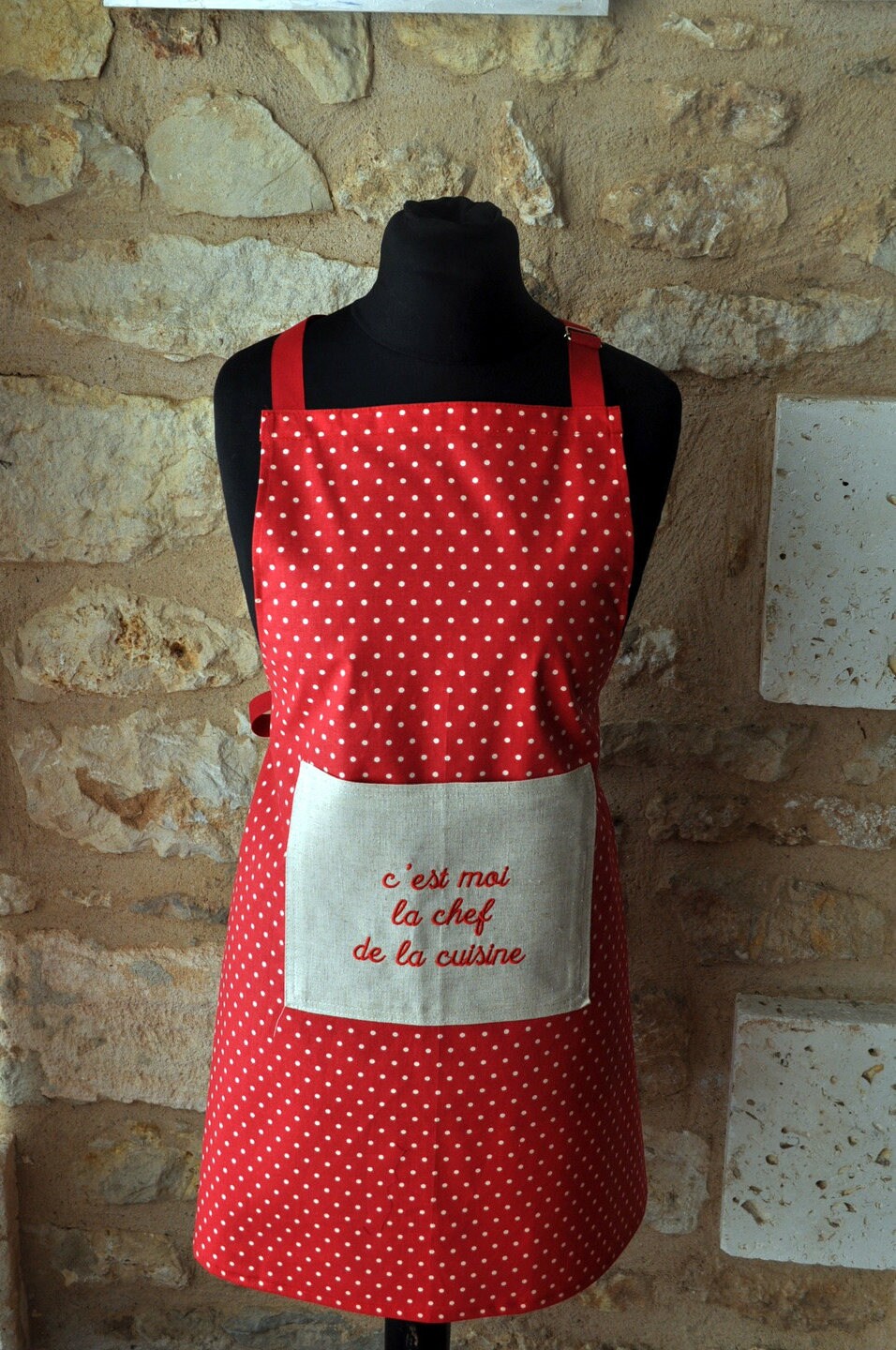 Tablier Femme C'est Moi La Chef de Cuisine