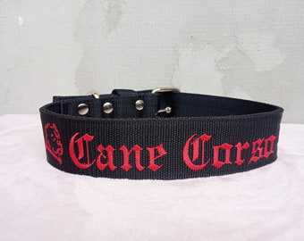 Cane Corso Collar, Collar for Cane Corso, Necklace Cane Corso, Collar for Big Dog
