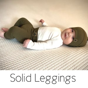 Toddler/Baby Solid Leggings