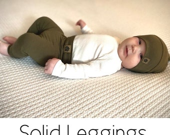 Toddler/Baby Solid Leggings