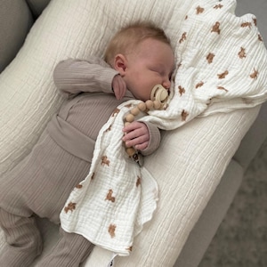 Muslin Burp cloth/Lovey