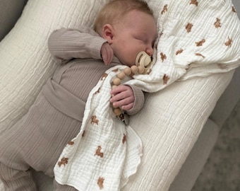 Muslin Burp cloth/Lovey