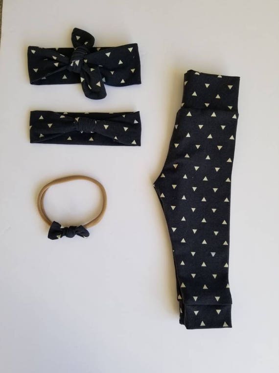 baby girl leggings and headband