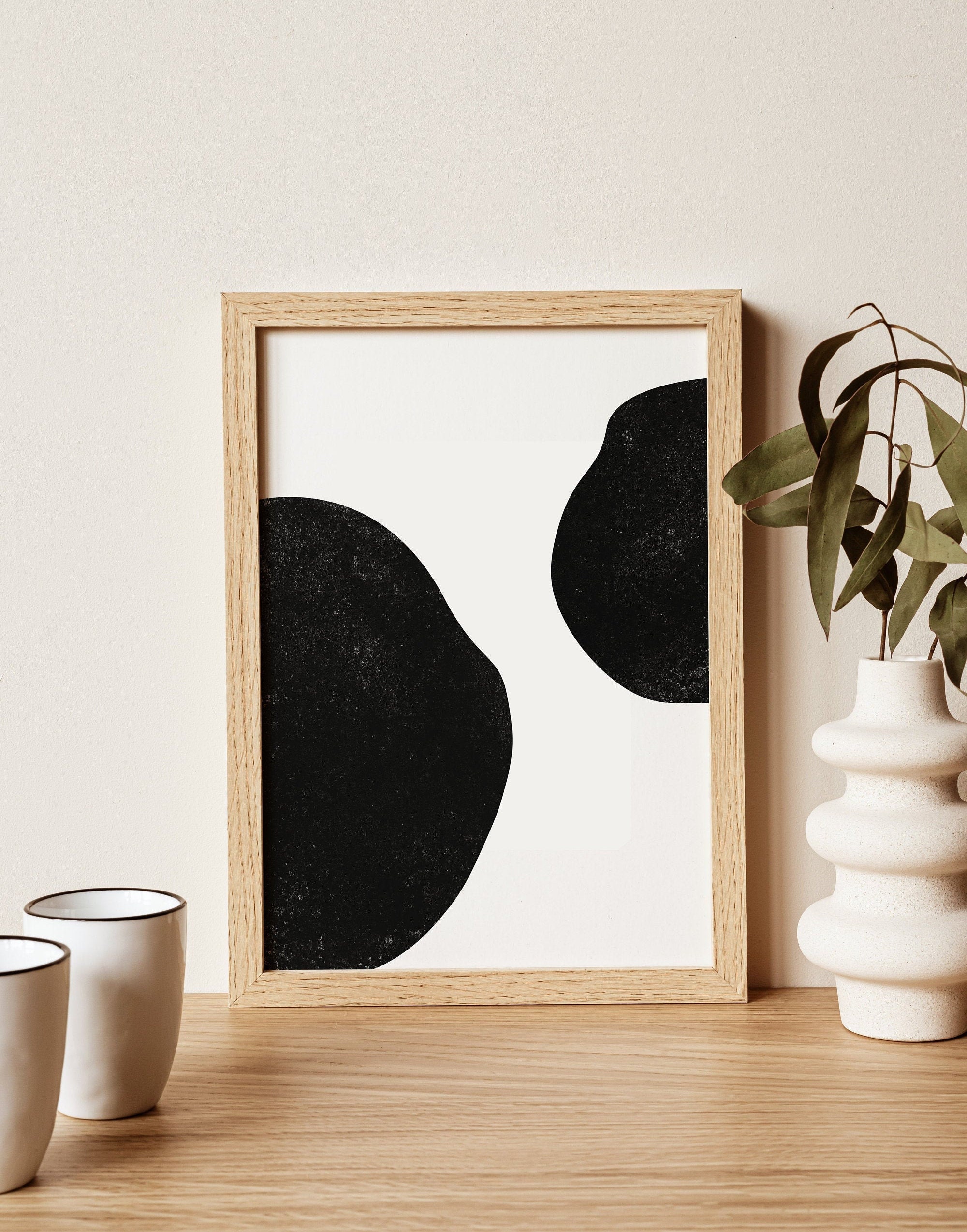 Set of 2 Wall Art Print Minimalist PrintPrintable | Etsy