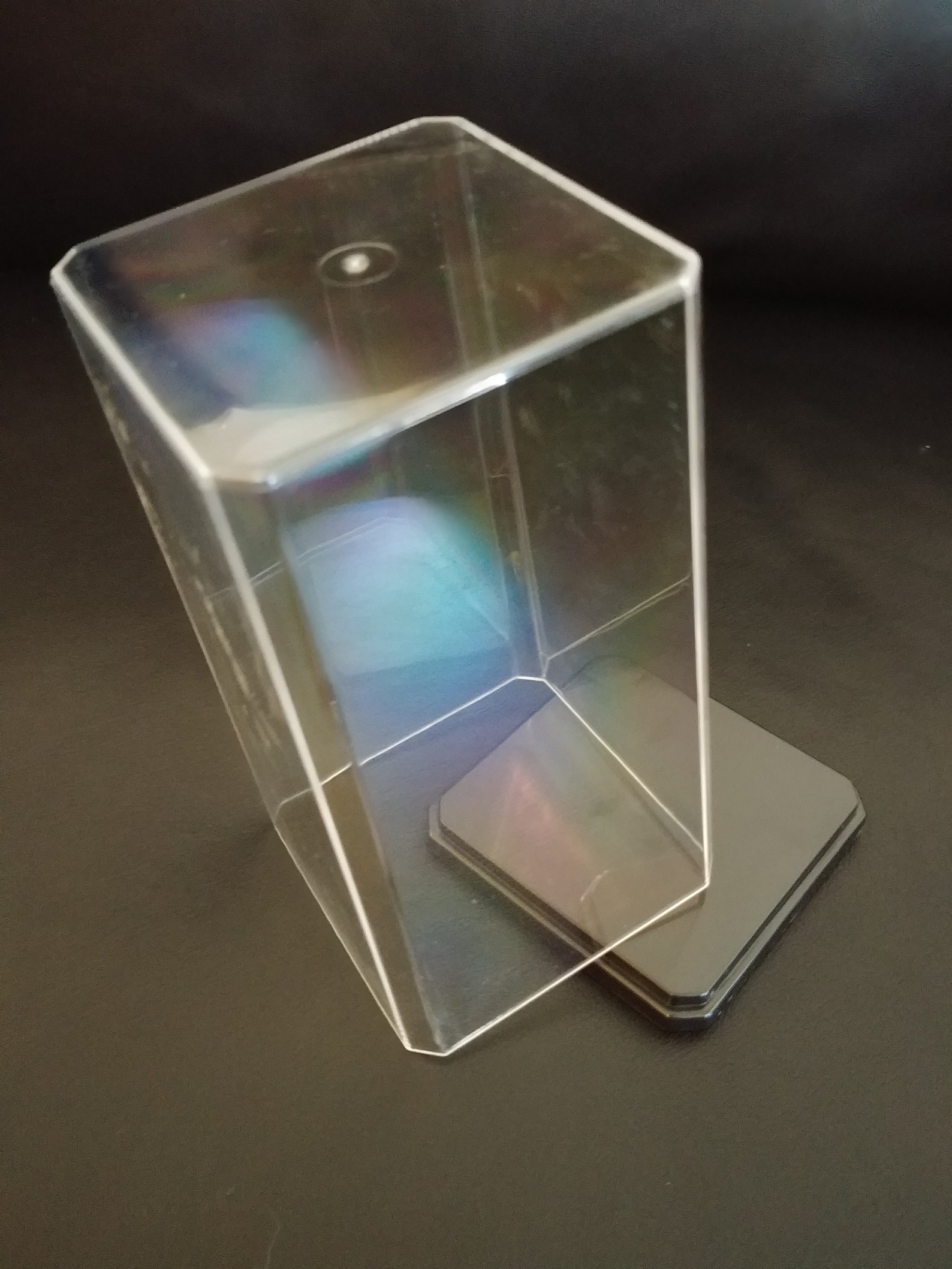 Mini Display Case With Base Clear Show Box for Collectibles Etsy