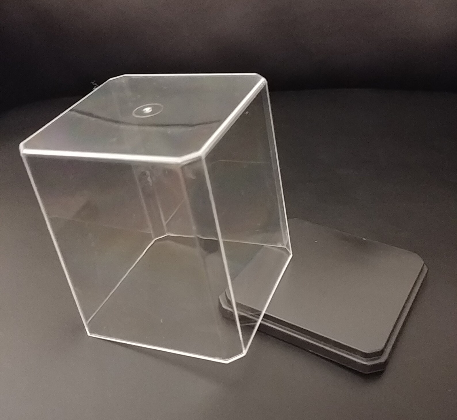 Mini Display Case With Base Clear Show Box for Collectibles Etsy