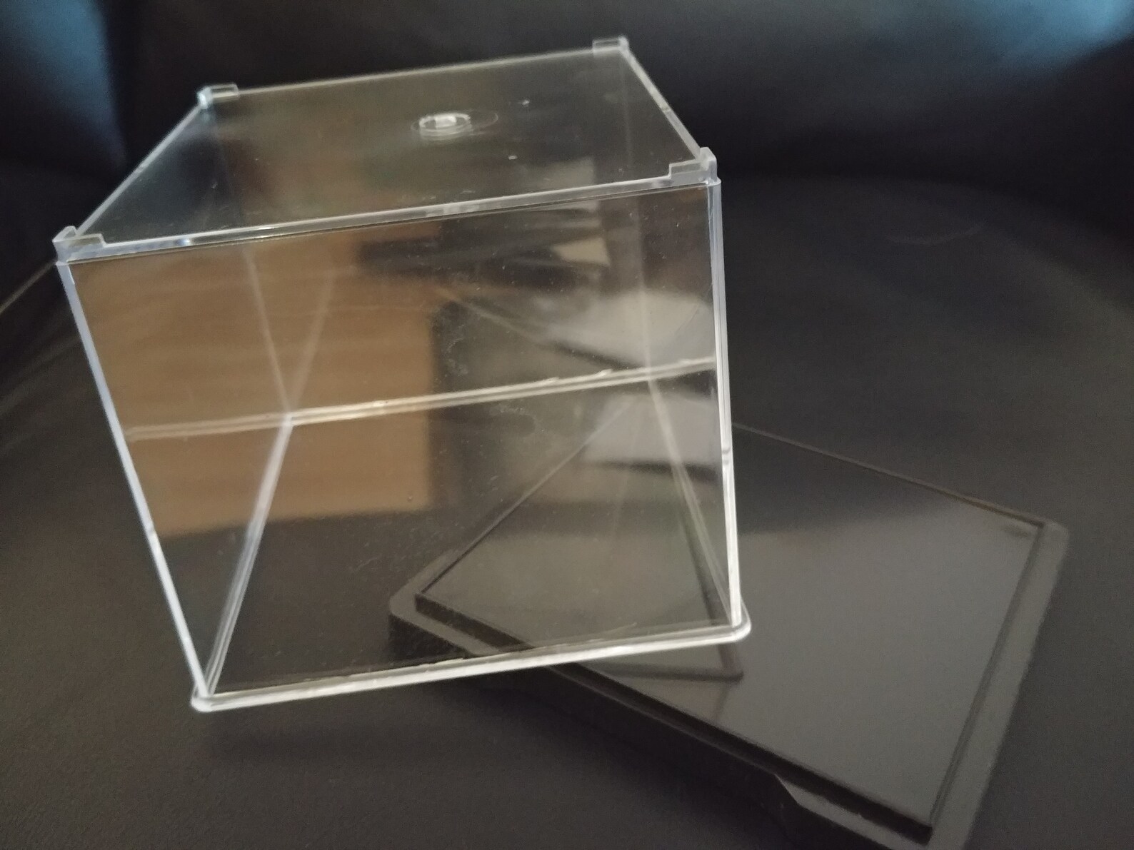 Mini Display Case With Base Clear Show Box for Collectibles Etsy