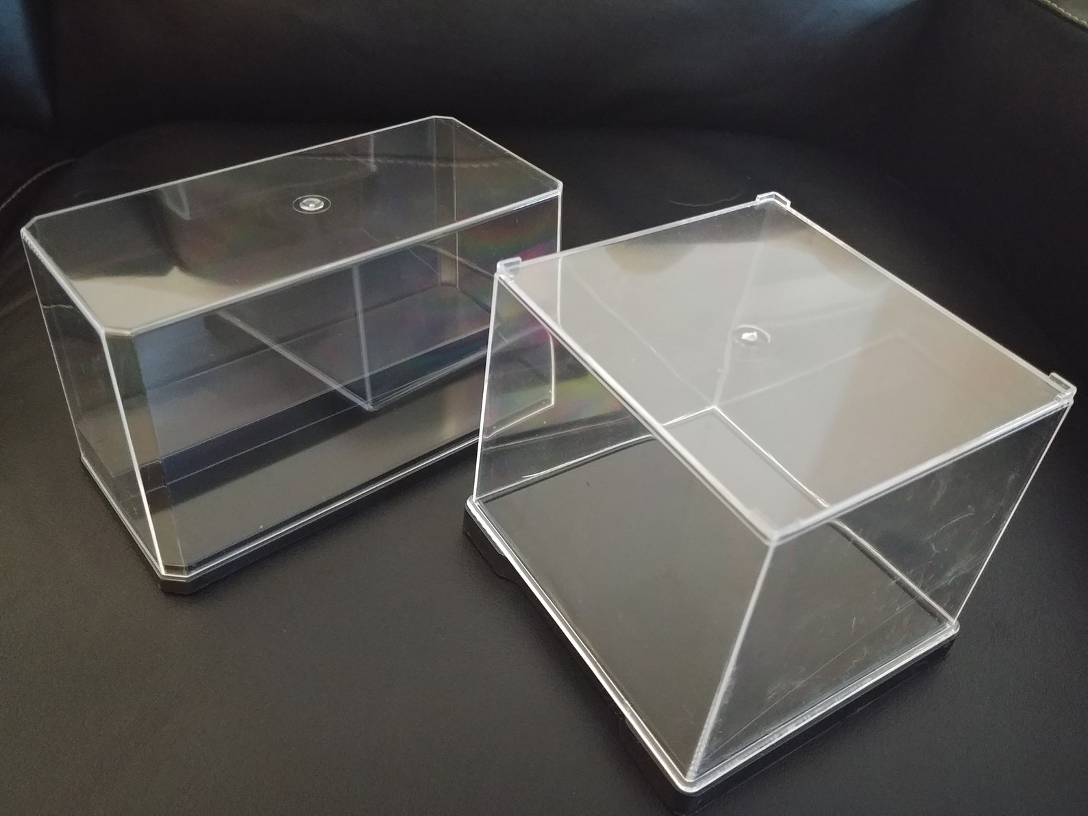 Mini Display Case With Base Clear Show Box for Collectibles Etsy